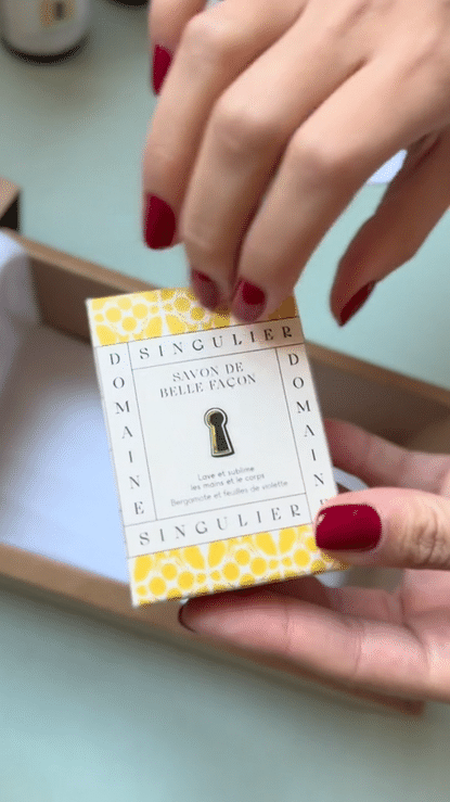 savon de belle façon bergamote