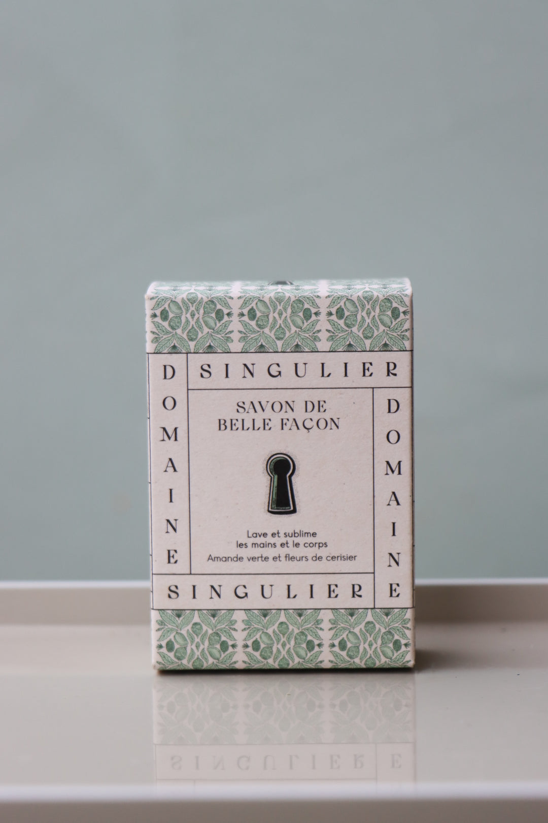 SAVON DE BELLE FAÇON hand and body care soap - green almond, cherry blossom
