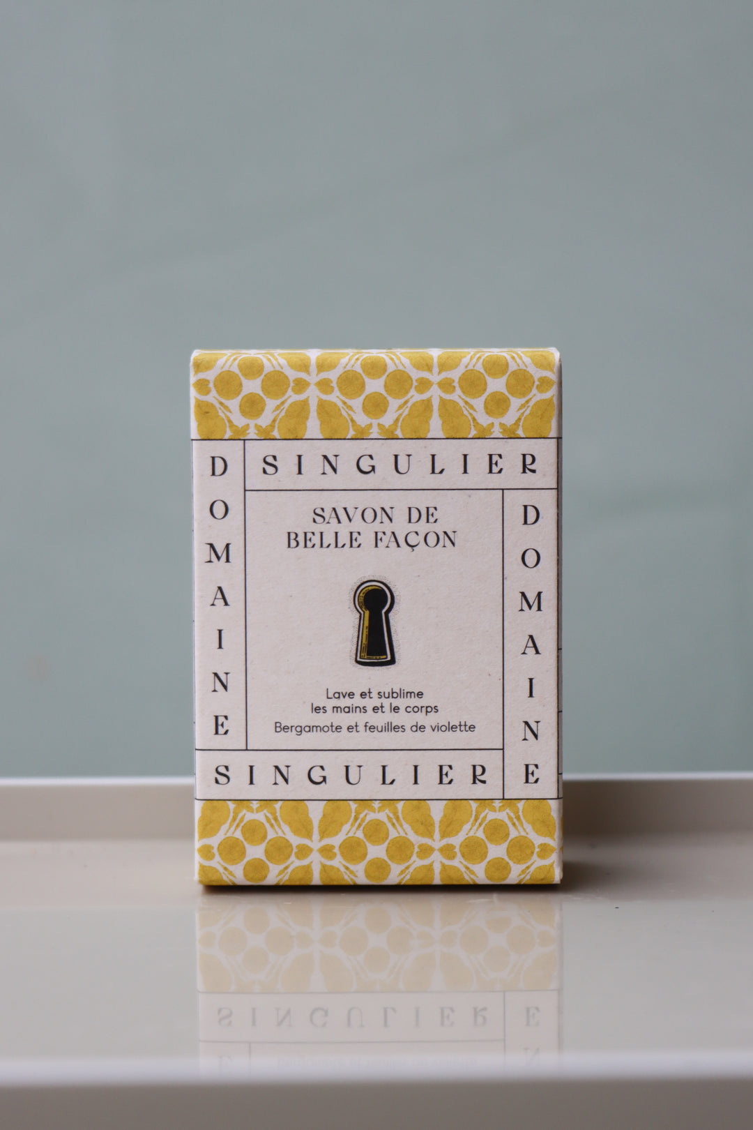 SAVON DE BELLE FAÇON care soap - bergamot violet leaves