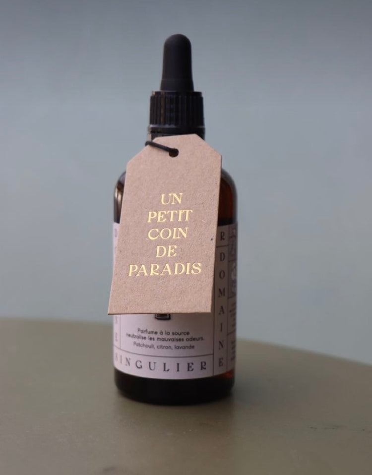 Un petit coin de paradis telle est l'invitation avec Elixir Bien Elevé Domaine Singulier 